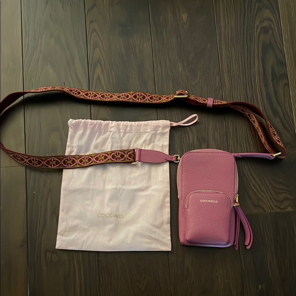 Pink Crossbody Bag